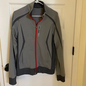 Men’s Grey Running Jacket Size S Small